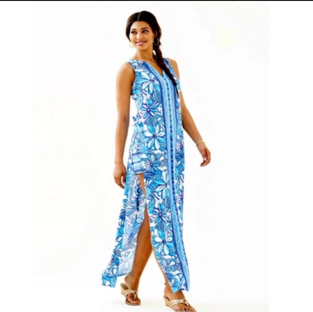 SOLD! Lilly Pulitzer Donna Maxi Romper